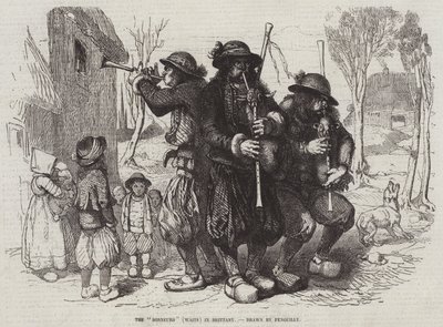 The Sonneurs (Waits) in Brittany by Octave Penguilly l